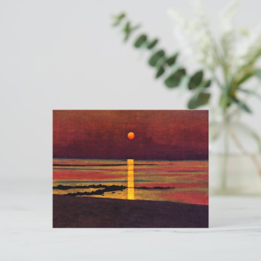 Vallotton - Sunset Postkarte (Stehend Vorderseite)