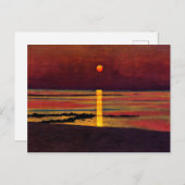 Vallotton - Sunset Postkarte (Vorne/Hinten)