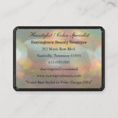 Valmante French Elegant Pearl Beruflich   Visitenkarte (Rückseite)