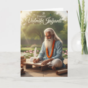 Valmiki Jayanti-Feier Karte