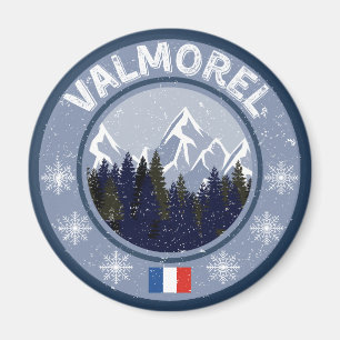 Valmorel Skistation Magnet