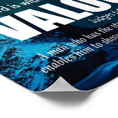 VALOR Mighty Man Judges 6:12 Christlich Poster (Ecke)