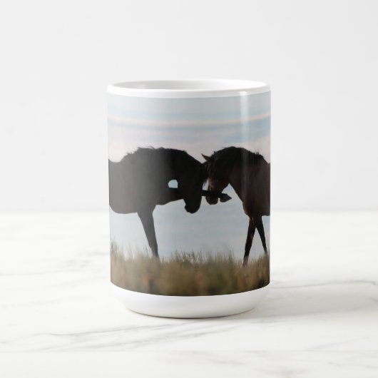 Valor u. Ehre~ Sohn u. Herr-wilde Mustang-Tasse Kaffeetasse (Mittel)