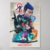 Valorante Agenten Poster Art (Vorne)