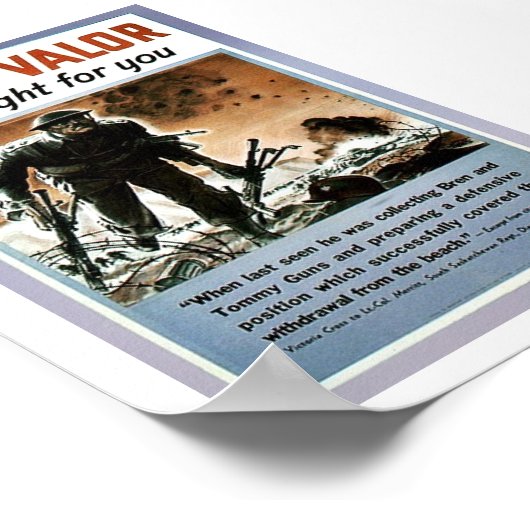 Valoriern Poster (Ecke)