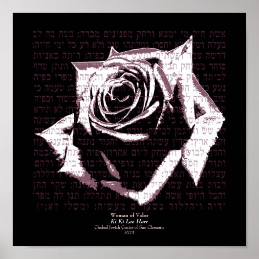 Valorin - Rosa Poster (Vorne)