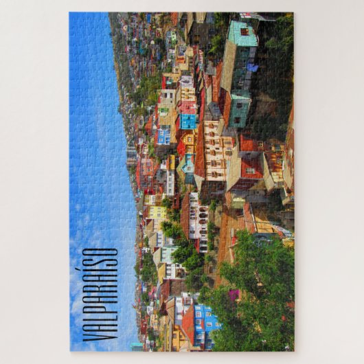 Valparaisfarben Puzzle (Vertikal)