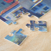 valparaisfarbene Gebäude Puzzle (Seite)