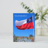 Valparaíso Armada Palast Postkarte (Stehend Vorderseite)