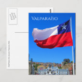 Valparaíso Armada Palast Postkarte (Vorne/Hinten)