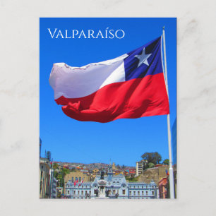 Valparaíso Armada Palast Postkarte