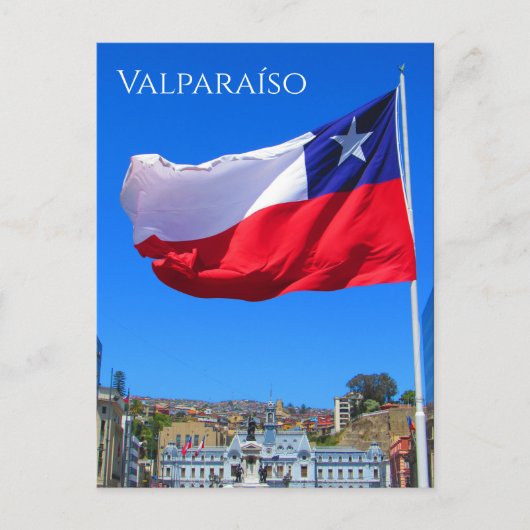 Valparaíso Armada Palast Postkarte (Vorderseite)