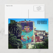 Valparaíso Art Postkarte (Vorne/Hinten)