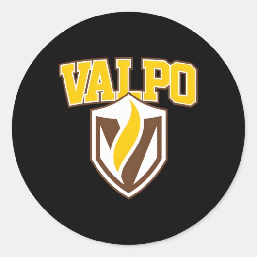 Valparaiso Beacons Icon Runder Aufkleber (Vorderseite)