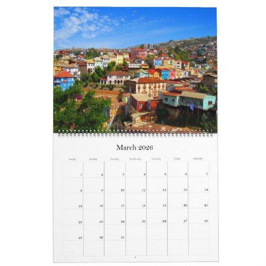 Valparaíso Chile 2025 Kalender (Mär 2026)
