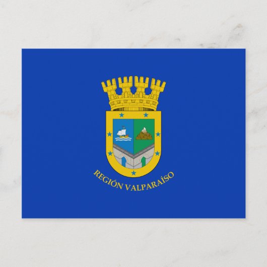 Valparaiso (Chile), Chile Postkarte (Vorderseite)
