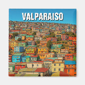 Valparaiso Chile Magnet (Vorne)