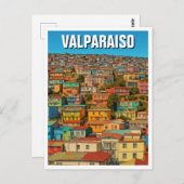 Valparaiso Chile Postkarte (Vorne/Hinten)