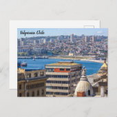 Valparaíso, Chile Postkarte (Vorne/Hinten)