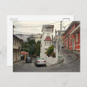 Valparaiso, Chile Postkarte (Vorne/Hinten)
