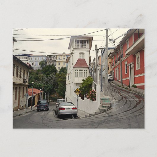 Valparaiso, Chile Postkarte (Vorderseite)
