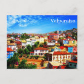 Valparaíso Chile Postkarte (Vorderseite)