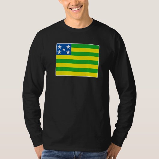 Valparaíso de Goiás Flag National pride Souvenir T-Shirt (Vorderseite)