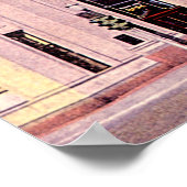 Valparaiso, Indiana East, Courthouse Poster (Ecke)