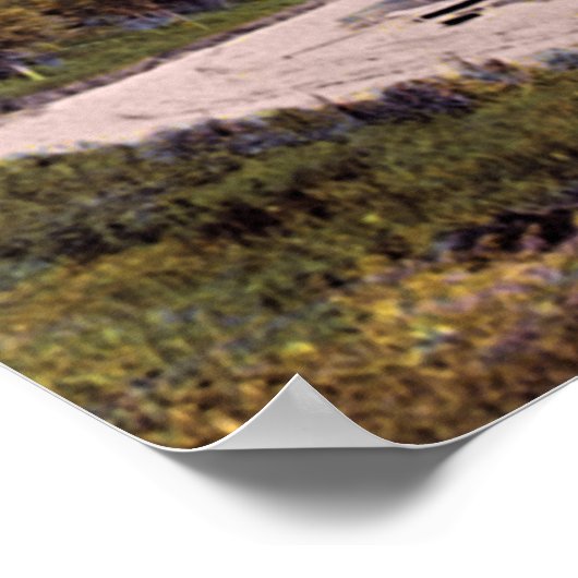 Valparaiso Indiana Flint Lake 1915 Poster (Ecke)