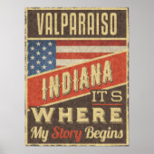 Valparaiso Indiana Poster (Vorne)