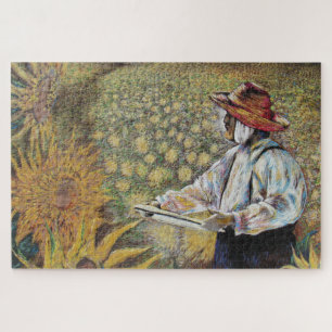 Valparaiso Sonnenblumen Kunst Puzzle