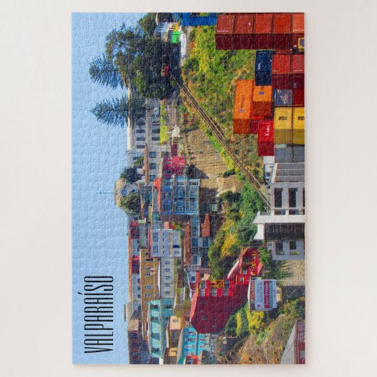 Valparaíso-Standseilbahn Puzzle (Vertikal)