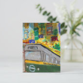 Valparaíso Standseilkunst Postkarte (Stehend Vorderseite)