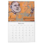 valparaíso Straße Art 2025 Kalender (Mär 2027)