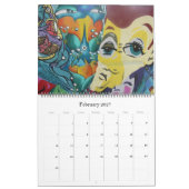 valparaíso Straße Art 2026 groß Kalender (Feb 2027)