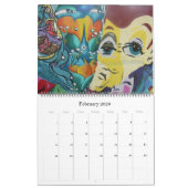valparaíso Straße Art 2026 groß Kalender (Feb 2026)