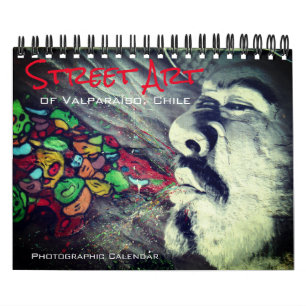 valparaíso Street art 2025 small Kalender