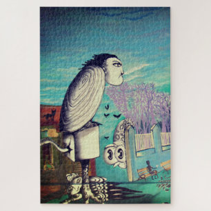 valparaiso Surrealismus Kunst Puzzle