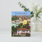 Valparaíso Zuhause Postkarte (Stehend Vorderseite)