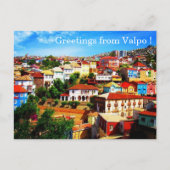 Valpo Chile Postkarte (Vorderseite)