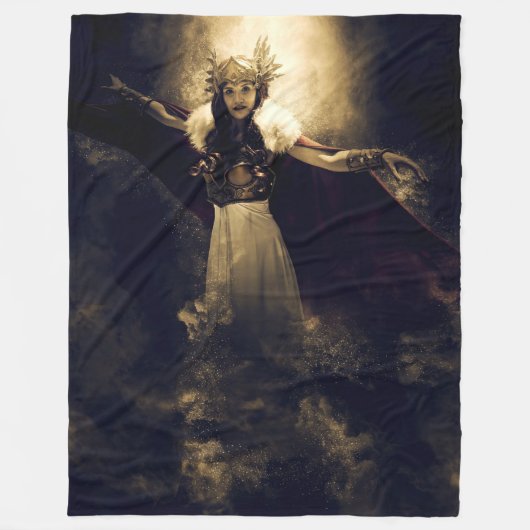 VALRKIES FLEECEDECKE (Vorderseite)