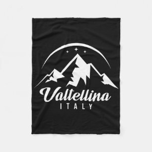 Valtellina Italien Skigebiet Skifahren Snowboarden Fleecedecke