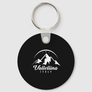 Valtellina Italien Skigebiet Skifahren Snowboarden Schlüsselanhänger