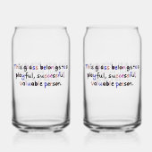 Valuable Person Glass Dosenglas (Vorderseite)