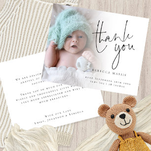Value Foto Script Vielen Dank Geburtserklärung Flyer