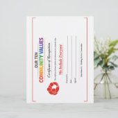 Value Inclusion Award Certificate Briefbogen (Stehend Vorderseite)