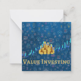 Value Investing Mitteilungskarte