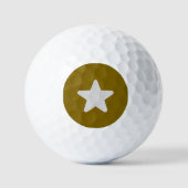 Value Jungle Green mit WhiteStar Golf Ball (Vorderseite)