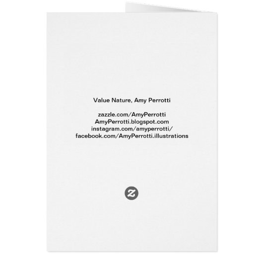 Value-Nature-Karte (Hinten)