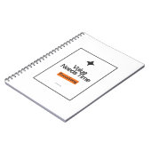 Value Needs Time Notizbuch – Investorgift Notizblock (Linke Seite)